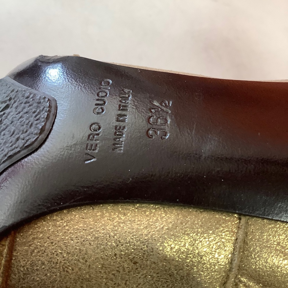 Giuseppe Zanotti Gold Leather Boots - Picture 9 of 14